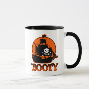 Halloween Pirate Booty Mug