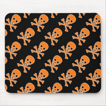 Halloween Pirate Skulls Mousepad by mariannegilliand at Zazzle