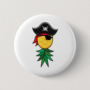 Halloween Pirate Upside Down Pineapple Swingers Li Button
