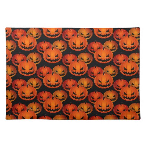 Halloween Placemat_Scary Pumpkins Placemat
