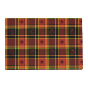 Halloween Plaid collection, Placemat