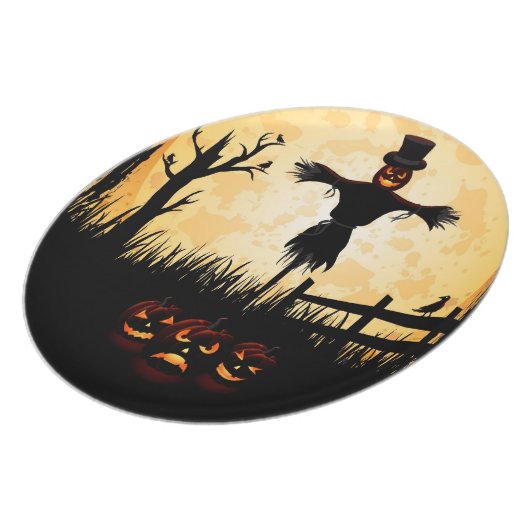 Halloween Plates (Left Side)