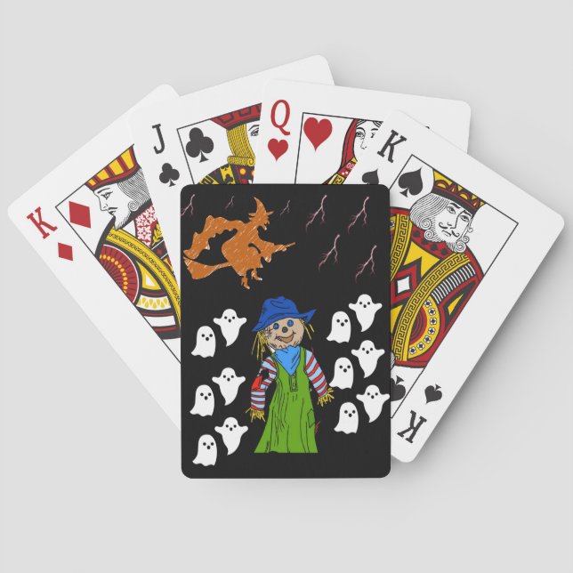 Halloween Playing Card Deck (Back)