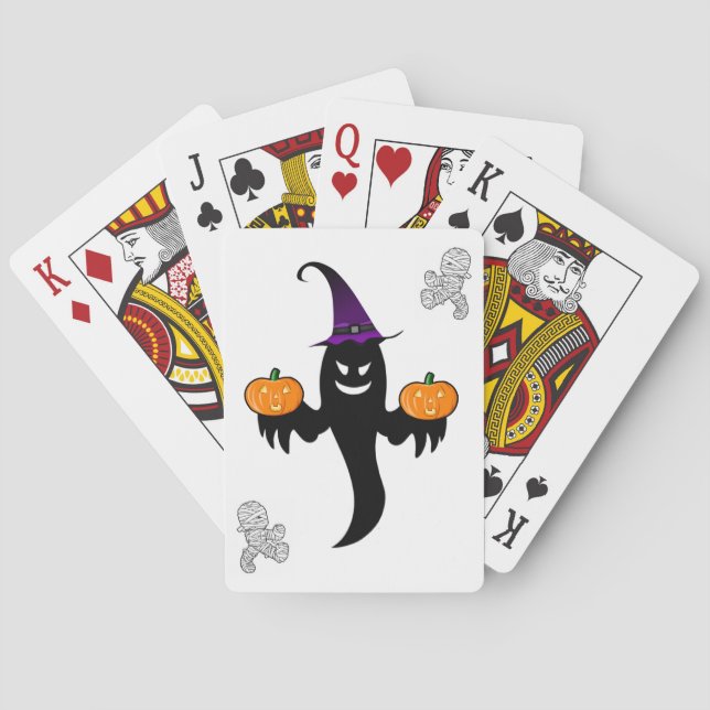 Halloween Playing Card Deck (Back)