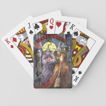 Halloween Playing Cards by Alejandro at Zazzle