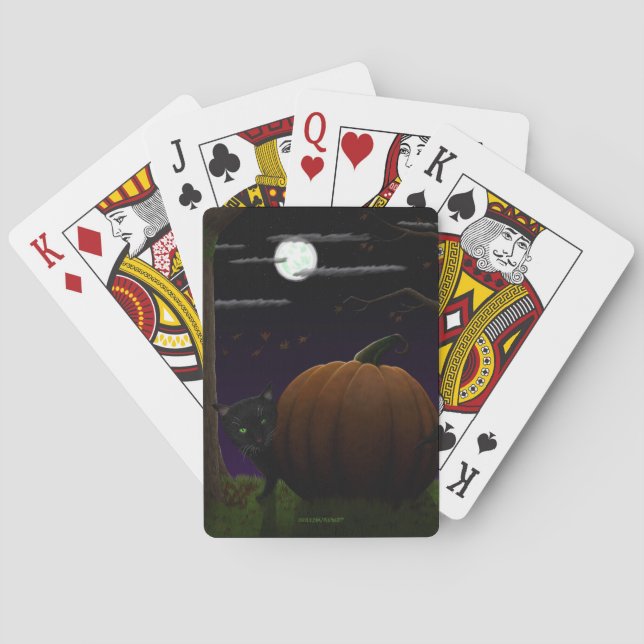 Halloween Playing Cards (Back)