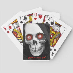 Halloween playing cards