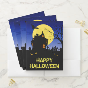 Halloween Pocket Folder