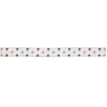 Halloween Polka Dot Pattern Hair Tie