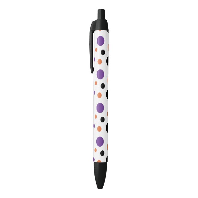 Halloween Polka Dots Pen (Top (Vertical))