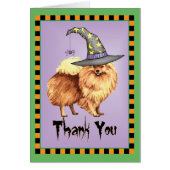 Halloween Pomeranian Thank you (Front)
