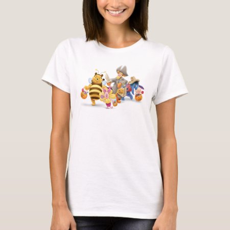 Halloween Pooh And Freinds T-shirt