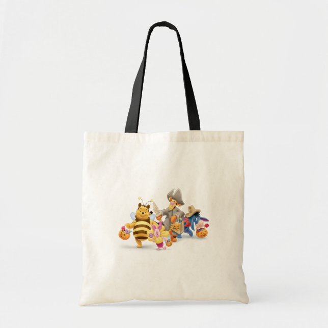 Halloween Pooh and Freinds Tote Bag (Front)