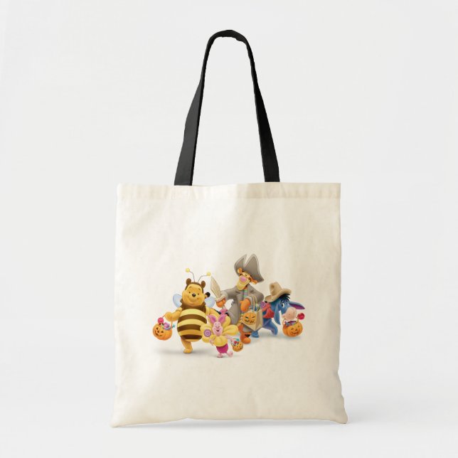 Halloween Pooh and Freinds Tote Bag (Front)
