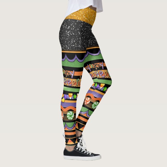 Halloween Pop Fashion Leggings (Right)