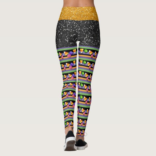 Halloween Pop Fashion Leggings (Back)