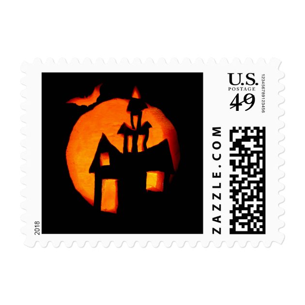 Halloween Postage Stamp 1
