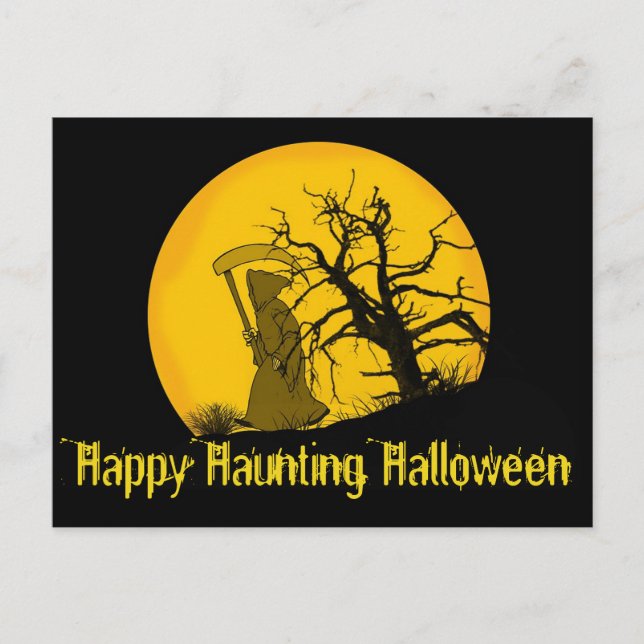 Halloween Postcard (Front)