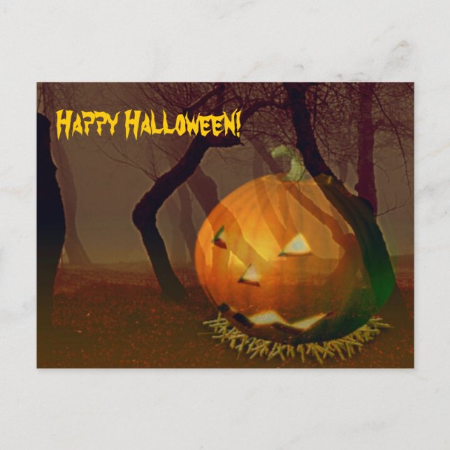 Halloween Postcard (Front)