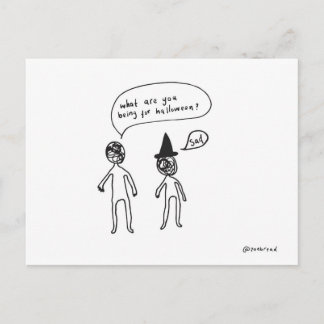 halloween postcard