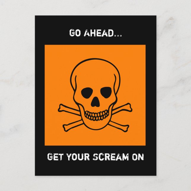 Halloween Postcard (Front)