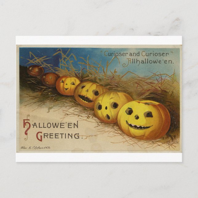 Halloween Postcard (Front)