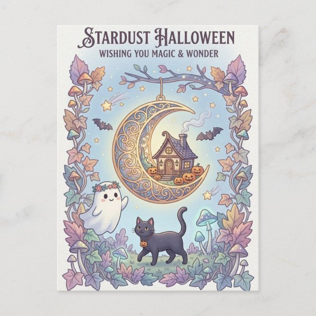 Halloween Postcard (Front)