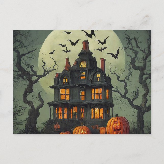 Halloween Postcard (Front)