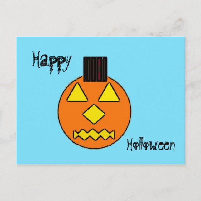 Halloween Postcard (Front)