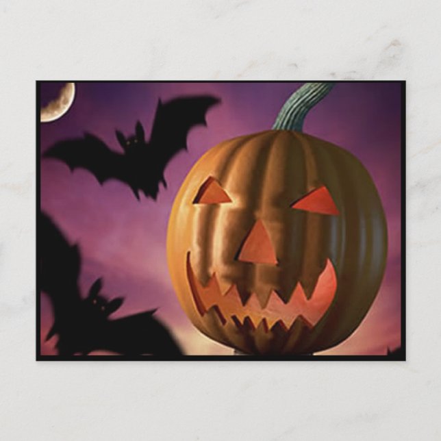 Halloween Postcard (Front)
