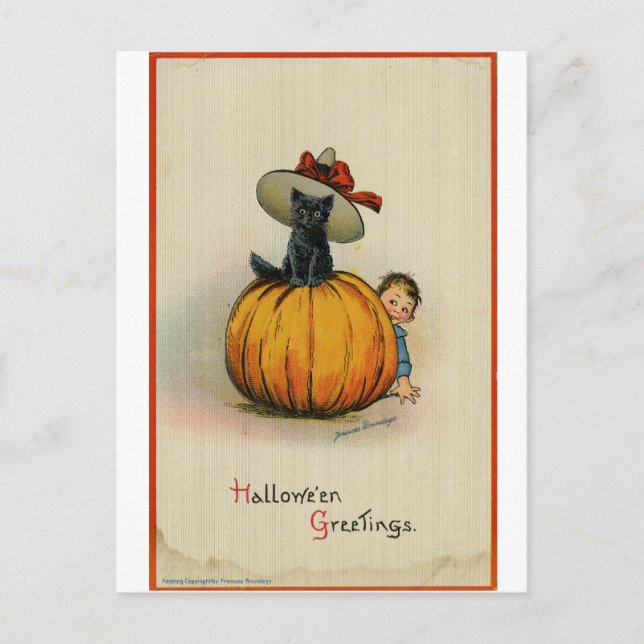 Halloween Postcard (Front)