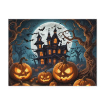 Halloween postcards