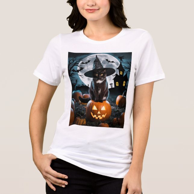 Halloween Potion Brew T-Shirt Tri-Blend Shirt (Front)