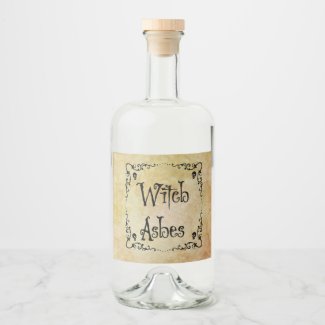 Halloween Potion Ingredients Witch Ashes