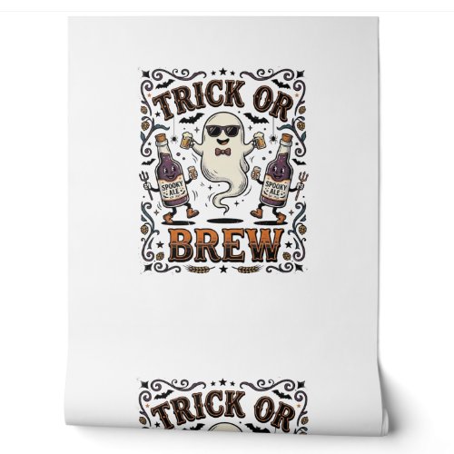 Halloween Potion Trick or Brew Vintage Engraved Hu Wallpaper