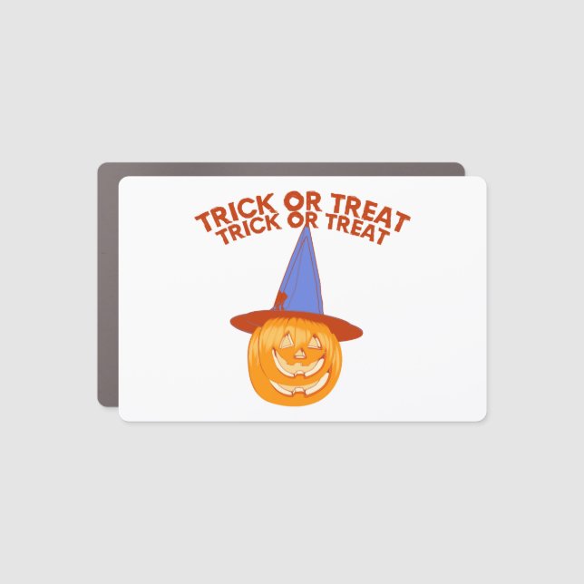 Halloween Prank Car Magnet (Front)