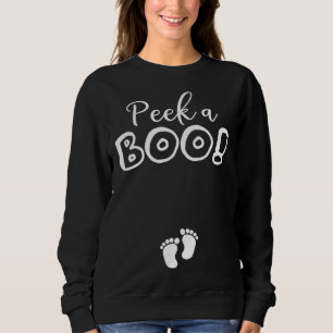 Halloween Pregnancy Announcement Costume for Pregn Sweatshirt