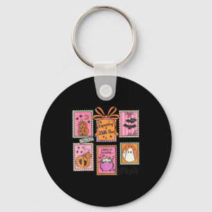 Halloween Pregnancy Announcement Funny Ghost Baby Keychain