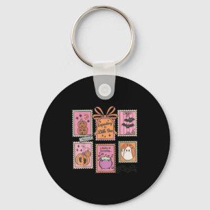 Halloween Pregnancy Announcement Funny Ghost Baby Keychain