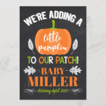 Halloween Pregnancy Announcement Little Pumpkin