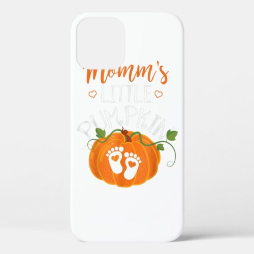 Halloween Pregnancy Mom To Be MommyS Little Pumpk iPhone 12 Case