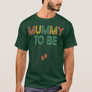 Halloween pregnancy mummy to be retro T-Shirt