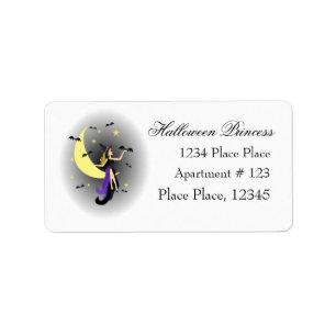 Halloween Princess Label