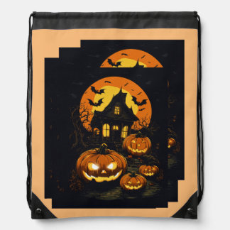 Halloween Printed Premium Backpack