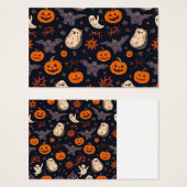  halloween Profile Card (Front & Back)