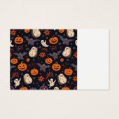  halloween Profile Card (Back)