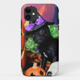 Halloween - Pug - Daisy Mae iPhone 11 Case