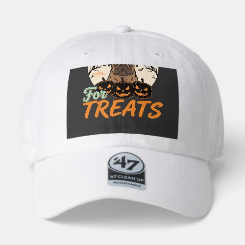 Halloween Pug Tricks for Treats Witch 47 Brand Hat