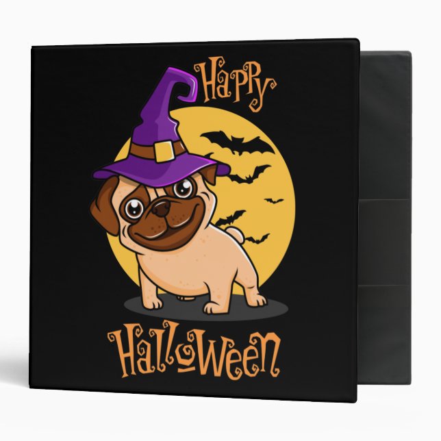 Halloween Puggy Binder (Front/Inside)
