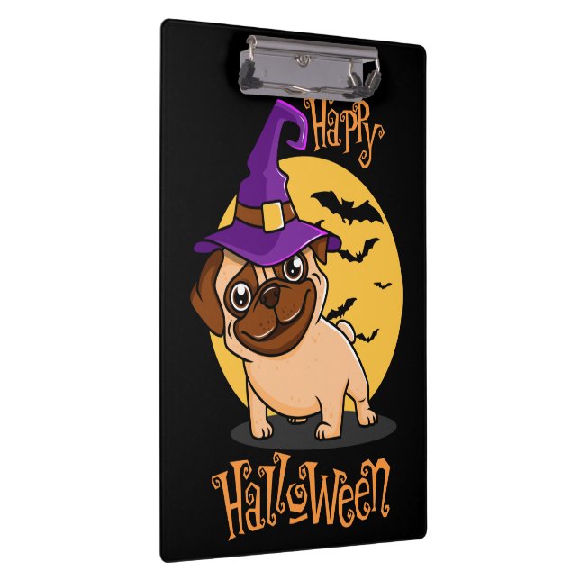 Halloween Puggy Clipboard (Right)